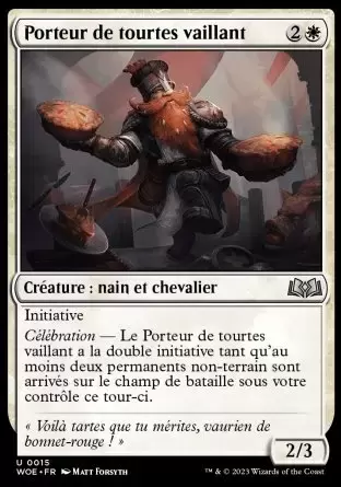 Les Friches d\'Eldraine - Porteur de tourtes vaillant