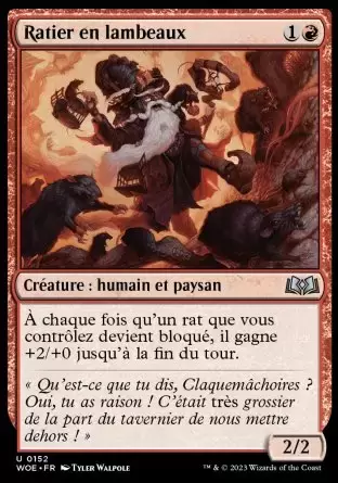 Les Friches d\'Eldraine - Ratier en lambeaux