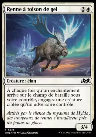 Les Friches d\'Eldraine - Renne à toison de gel
