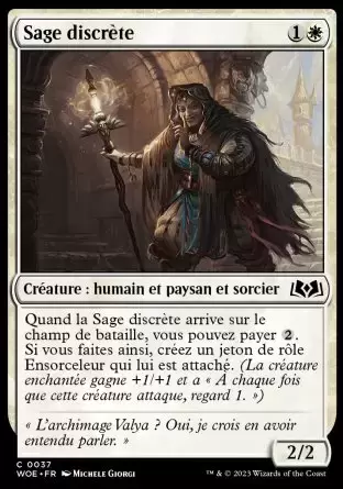 Les Friches d\'Eldraine - Sage discrète