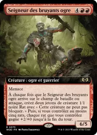 Les Friches d\'Eldraine - Seigneur des bruyants ogre