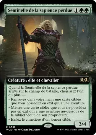 Les Friches d\'Eldraine - Sentinelle de la sapience perdue