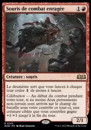 Les Friches d\'Eldraine - Souris de combat enragée
