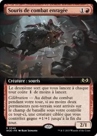 Les Friches d\'Eldraine - Souris de combat enragée