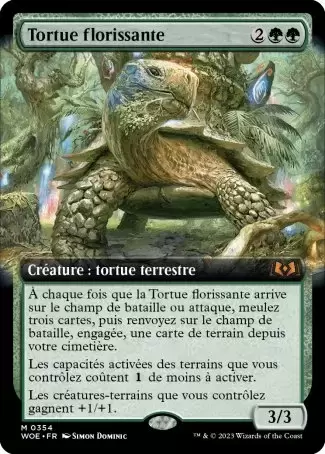 Les Friches d\'Eldraine - Tortue florissante