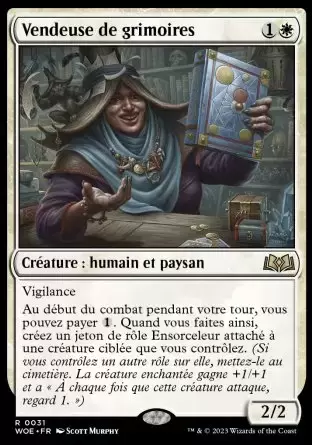 Les Friches d\'Eldraine - Vendeuse de grimoires