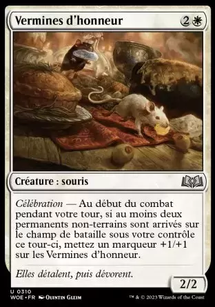 Les Friches d\'Eldraine - Vermines d\'honneur