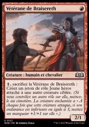 Les Friches d\'Eldraine - Vétérane de Braisereth