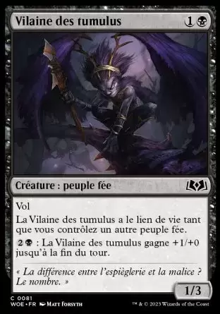 Les Friches d\'Eldraine - Vilaine des tumulus