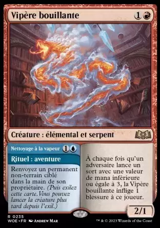 Les Friches d\'Eldraine - Vipère bouillante