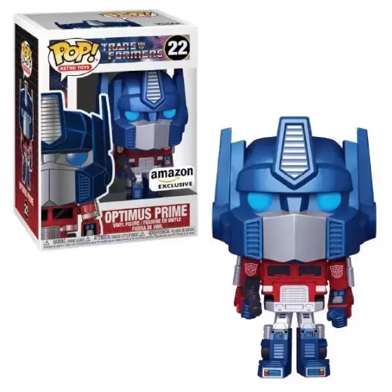 POP! Retro Toys - Transformers - Optimus Prime Metallic
