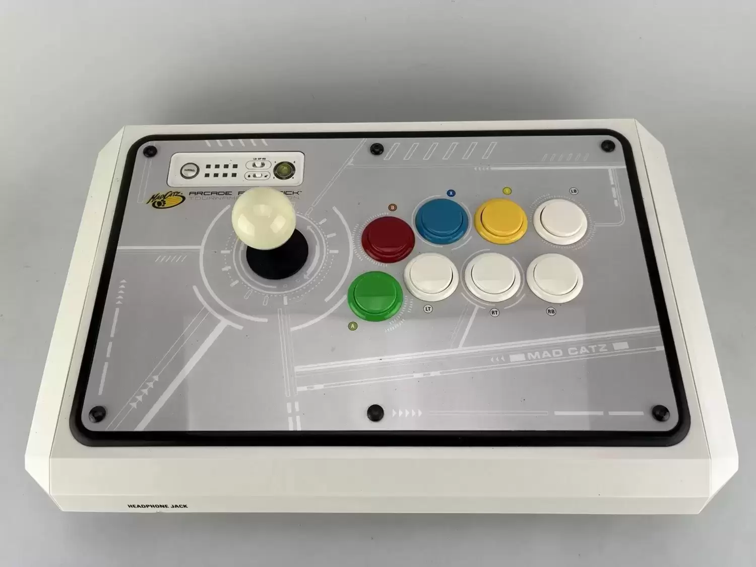 Arcade Stick - Mad Catz Arcade Fight Stick Tournament Edition (White)