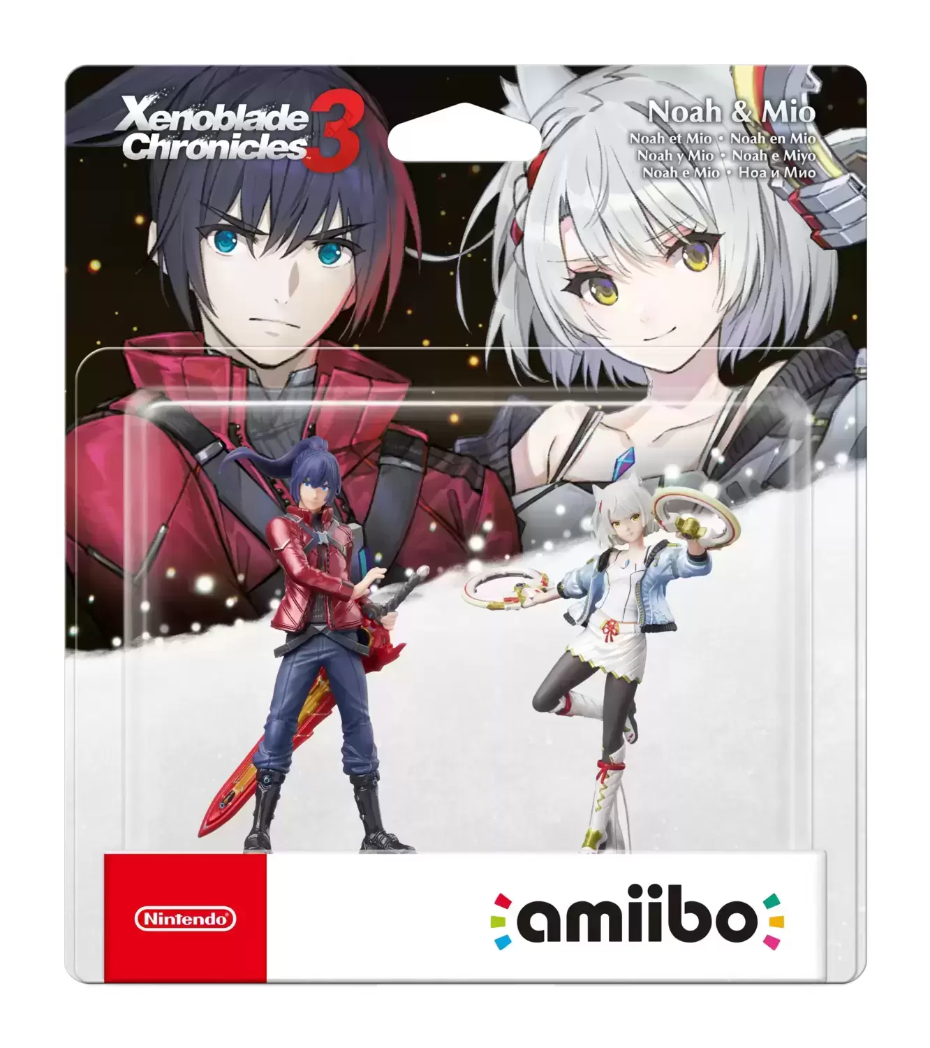 Amiibo - Noah & Mio - Xenoblade Chronicles