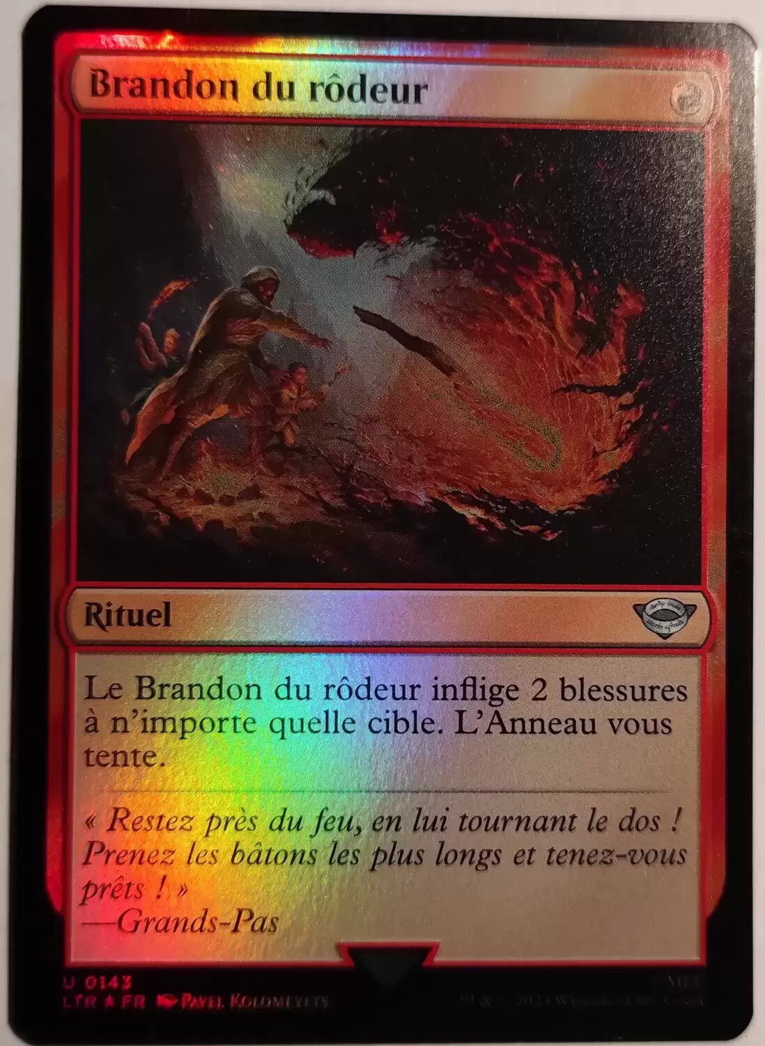 Le Seigneur des Anneaux : Chroniques de la Terre du Milieu - Brandon du rôdeur Foil