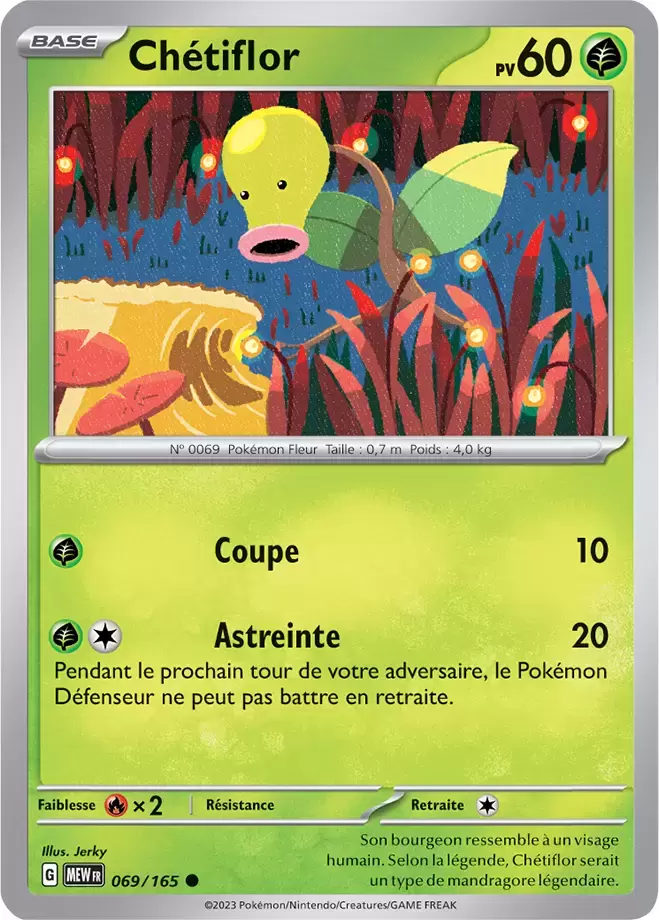 Ecarlate & Violet 151 - MEWFR - Bellsprout