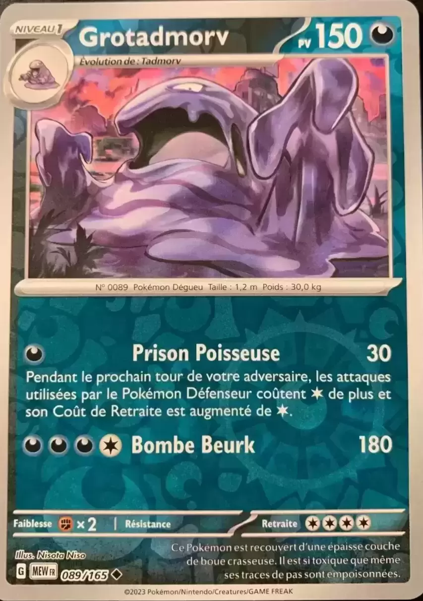 Ecarlate & Violet 151 - MEWFR - Muk Reverse