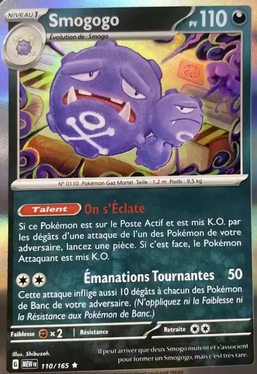 Ecarlate & Violet 151 - MEWFR - Smogogo Holographique