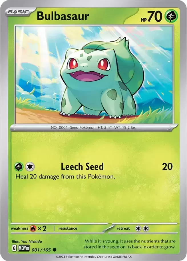 Scarlet & Violet 151 - MEWEN - Bulbasaur