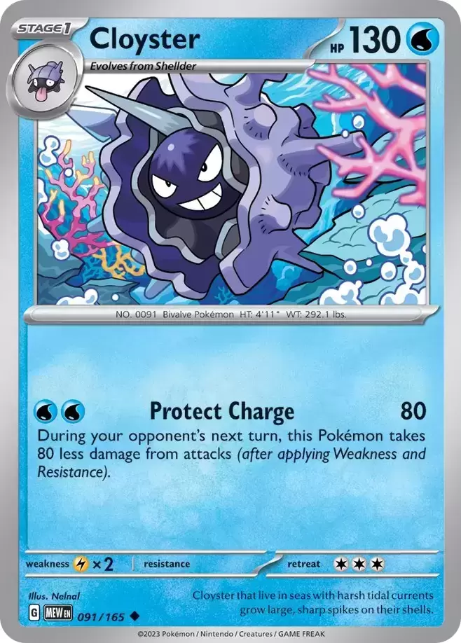 Scarlet & Violet 151 - MEWEN - Cloyster