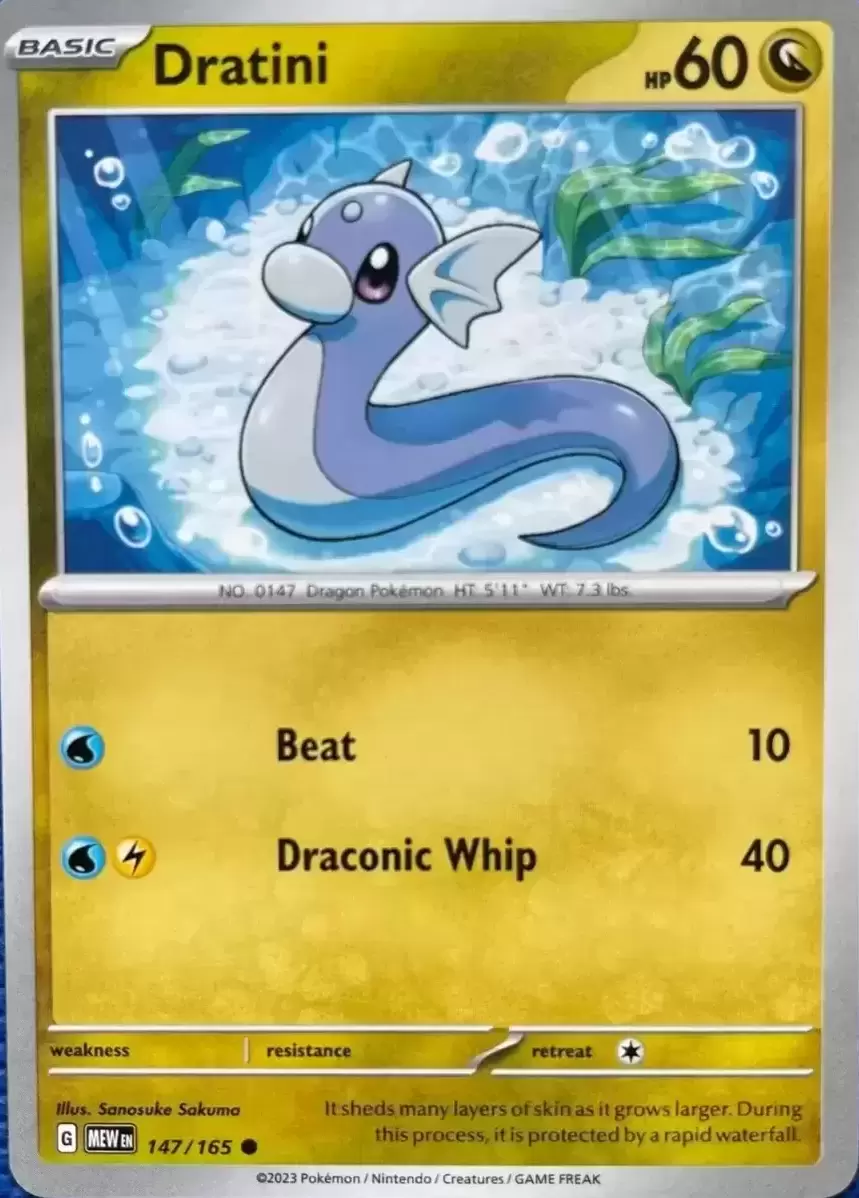 Scarlet & Violet 151 - MEWEN - Dratini