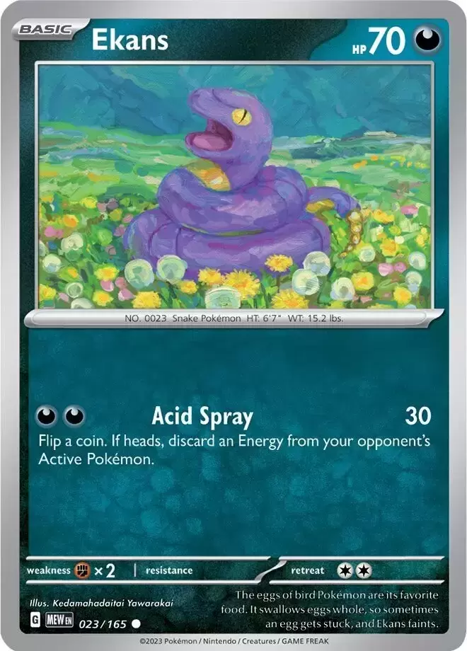 Scarlet & Violet 151 - MEWEN - Ekans