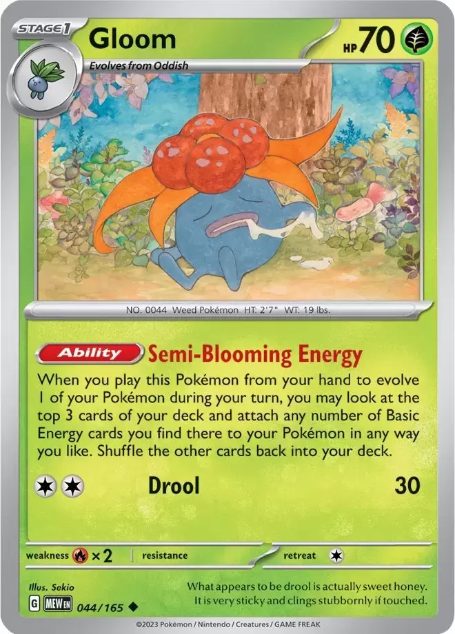 44- Gloom Pokemon Figure