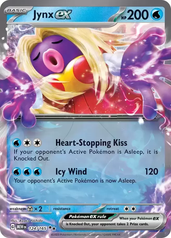 Scarlet & Violet 151 - MEWEN - Jynx EX