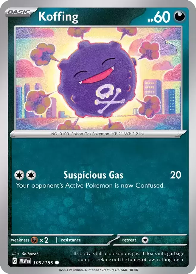 Scarlet & Violet 151 - MEWEN - Koffing