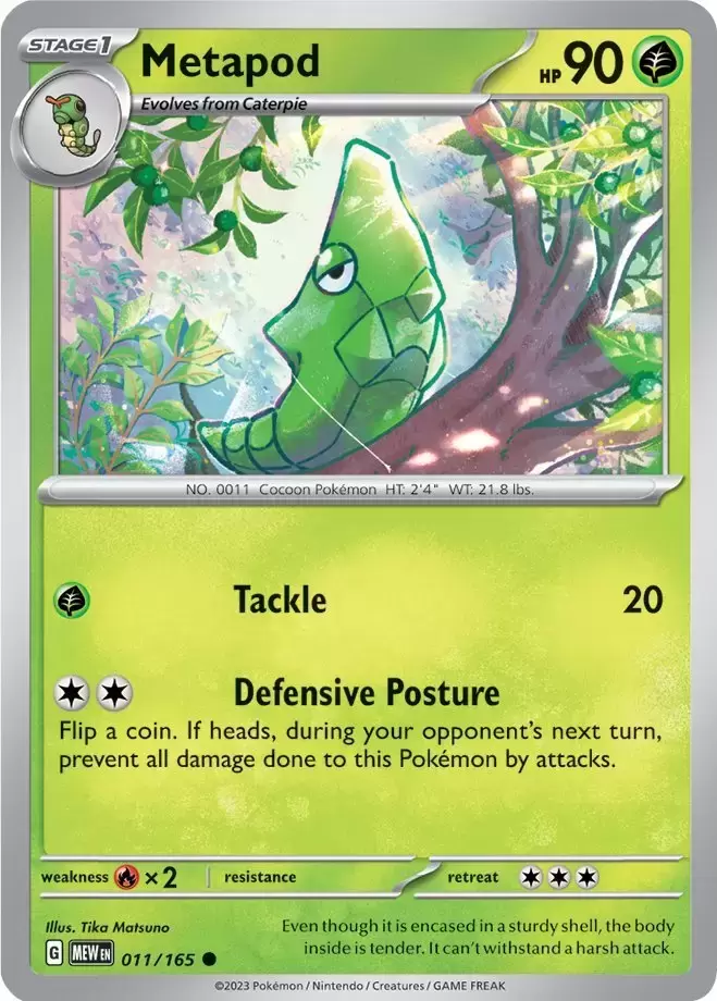 Scarlet & Violet 151 - MEWEN - Metapod