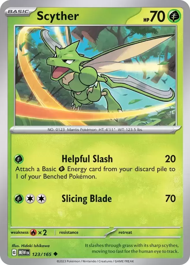 Scarlet & Violet 151 - MEWEN - Scyther