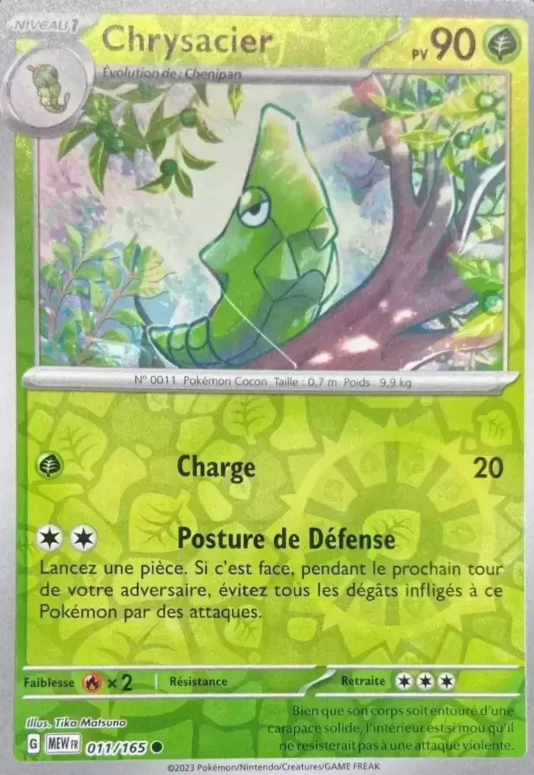 Ecarlate & Violet 151 - MEWFR - Metapod Reverse