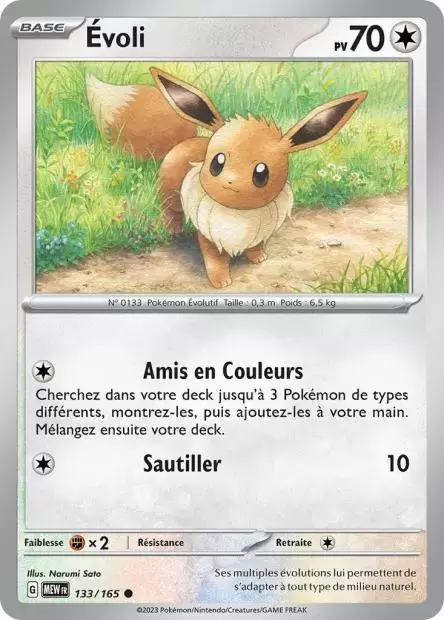 Ecarlate & Violet 151 - MEWFR - Eevee