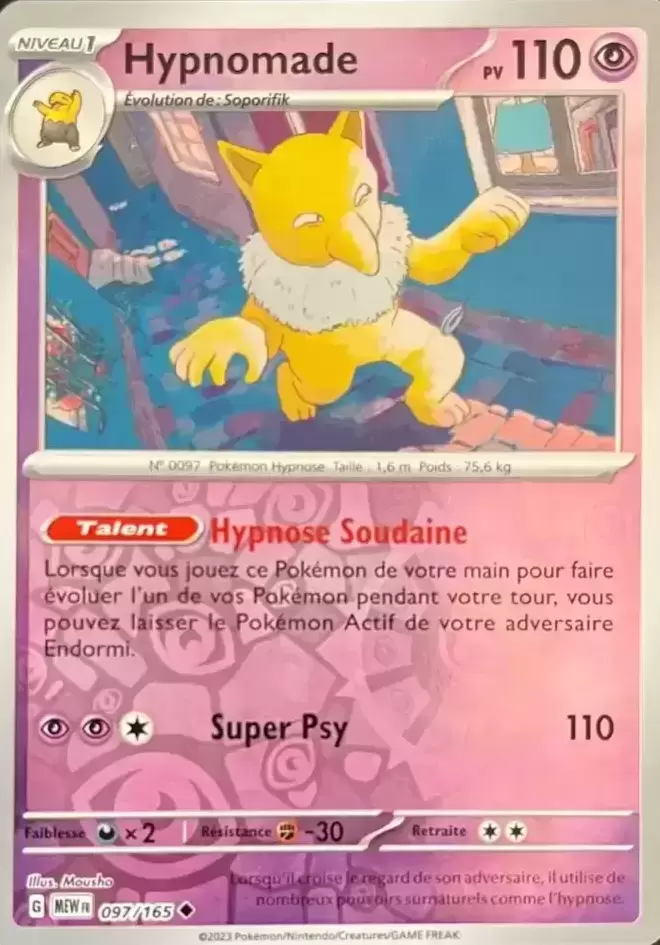 Ecarlate & Violet 151 - MEWFR - Hypno Reverse