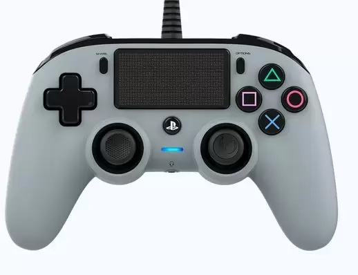 Manettes / Joystick / PAD Multi-Plateformes - Nacon Manette Filaire Compacte Grey