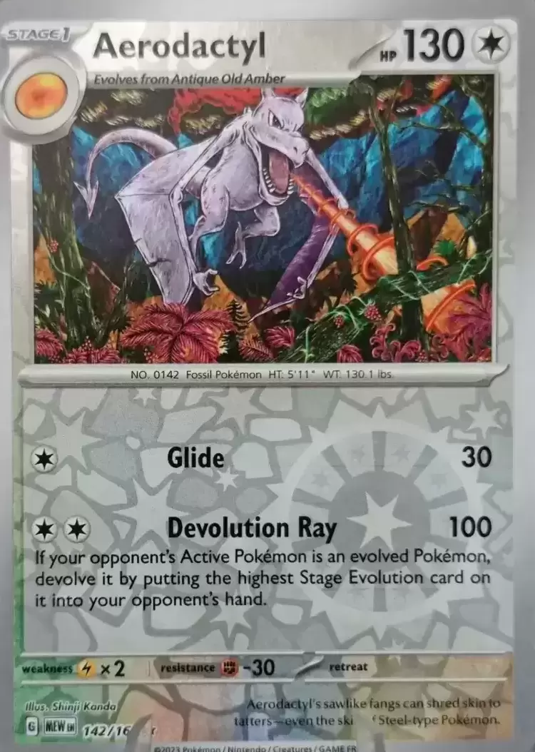 This Is The Most Underrated Card In 151! Aerodactyl! De-Evolve