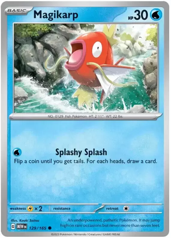 Scarlet & Violet 151 - MEWEN - Magikarp
