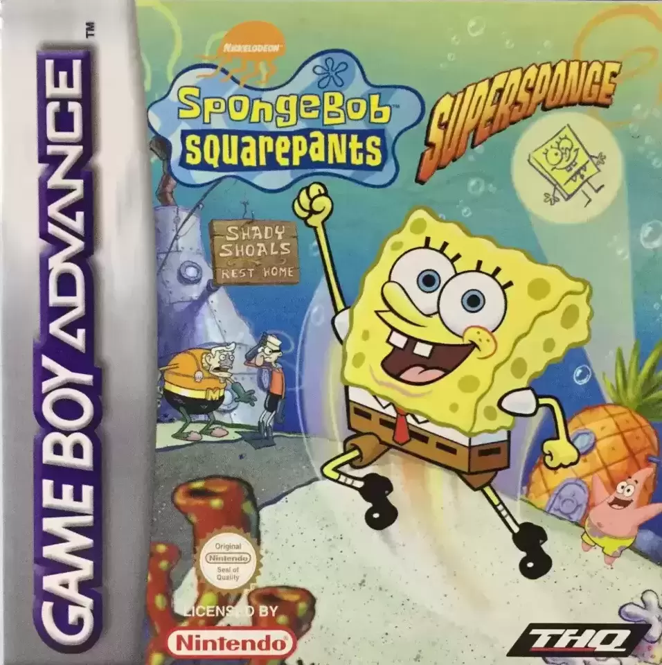 Spongebob Squarepants - Game Boy Advance Games