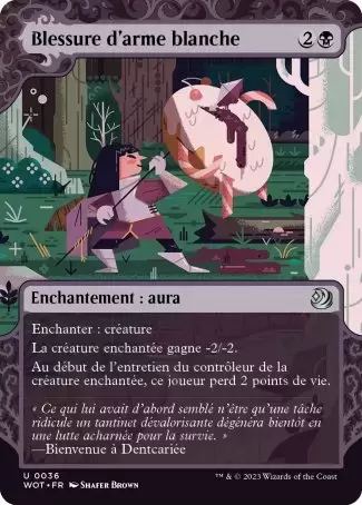 Les Friches d\'Eldraine : Récits Enchanteurs - Blessure d\'arme blanche