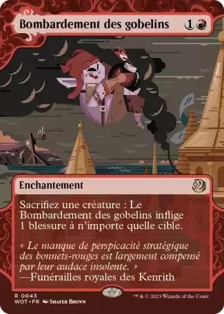 Les Friches d\'Eldraine : Récits Enchanteurs - Bombardement des gobelins
