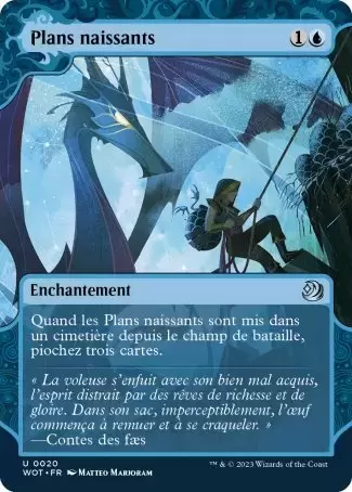 Les Friches d\'Eldraine : Récits Enchanteurs - Plans naissants