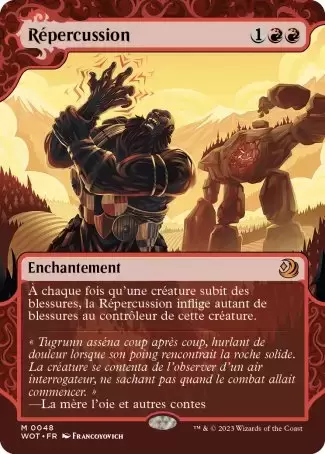 Les Friches d\'Eldraine : Récits Enchanteurs - Répercussion