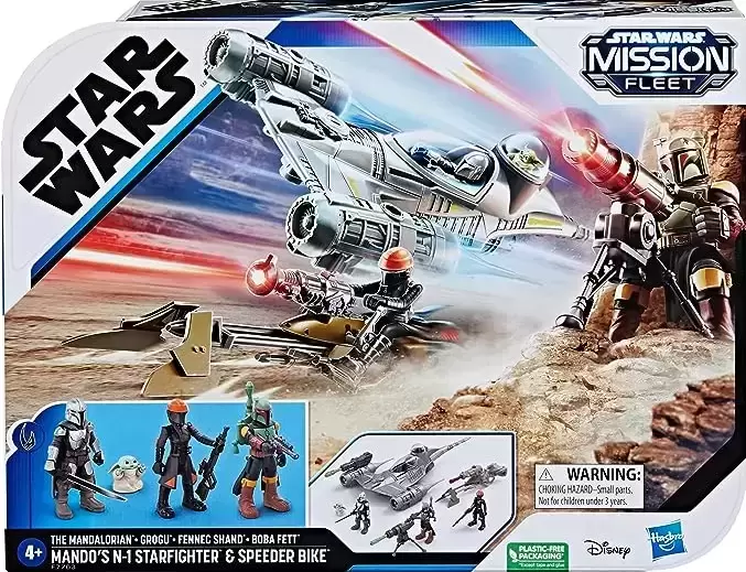 Mission Fleet - Mando\'s N-1 Starfighter and SpeederBike