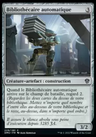 Dominaria Uni - Bibliothécaire automatique