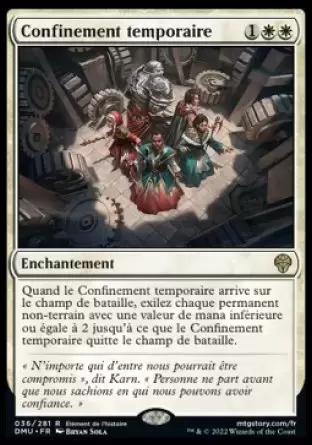 Dominaria Uni - Confinement temporaire