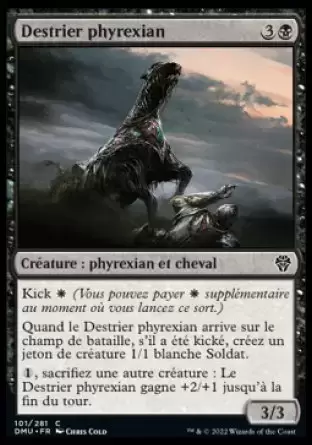 Dominaria Uni - Destrier phyrexian
