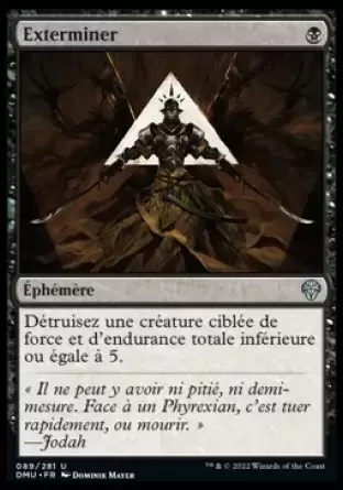 Dominaria Uni - Exterminer