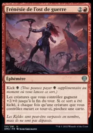 Dominaria Uni - Frénésie de l\'ost de guerre