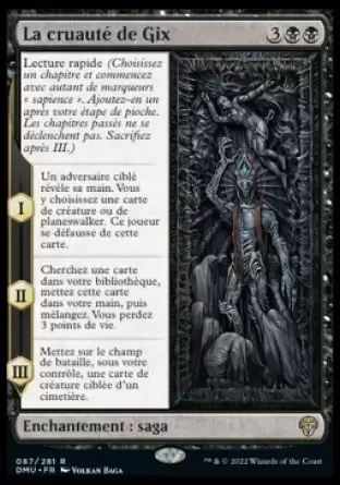 Dominaria Uni - La cruauté de Gix
