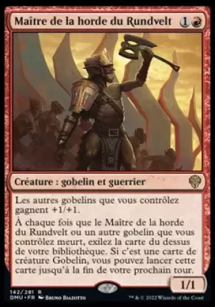 Dominaria Uni - Maître de la horde du Rundvelt