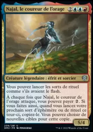 Dominaria Uni - Najal, le coureur de l\'orage